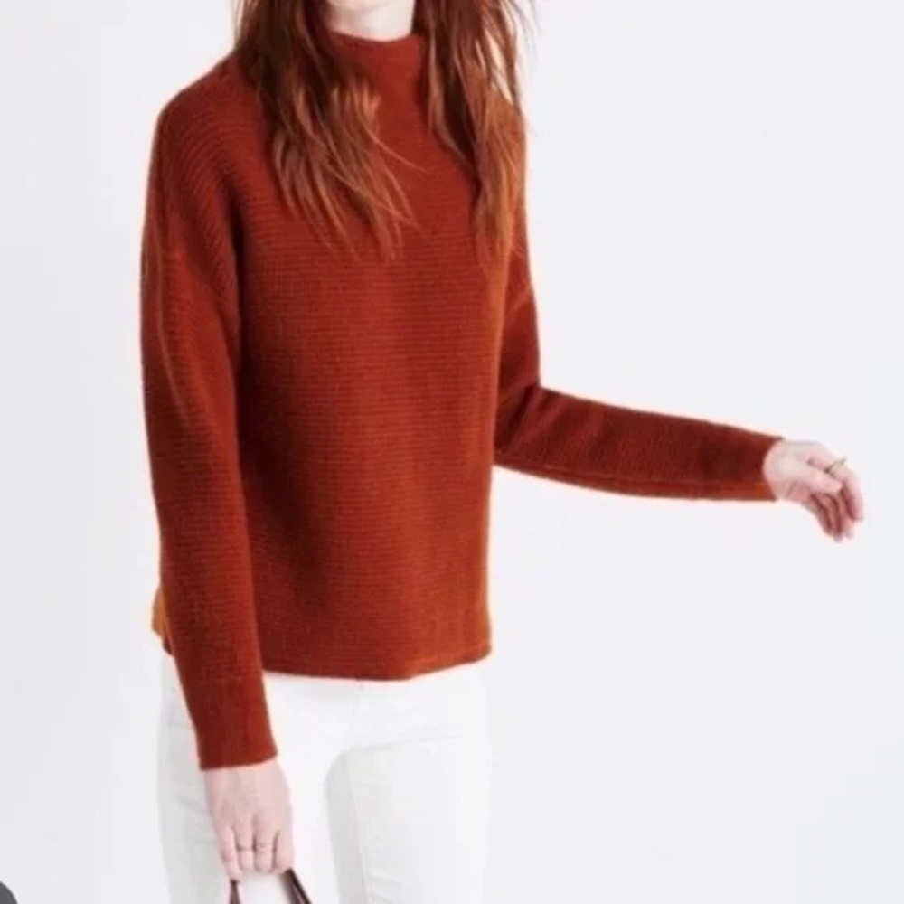 Madewell Southfield Mock Neck Sweater